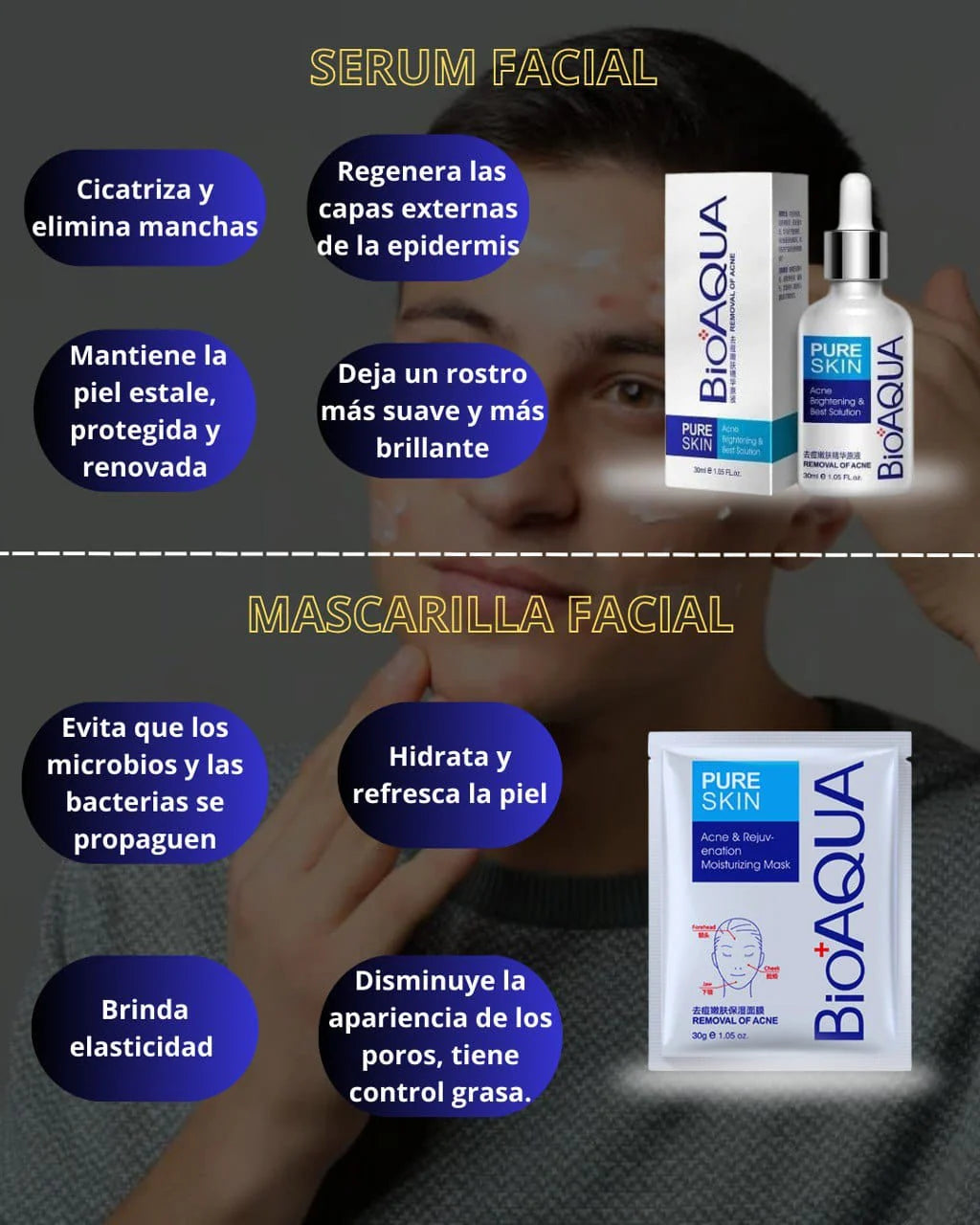 PACK ANTIACNE BIOAQUA