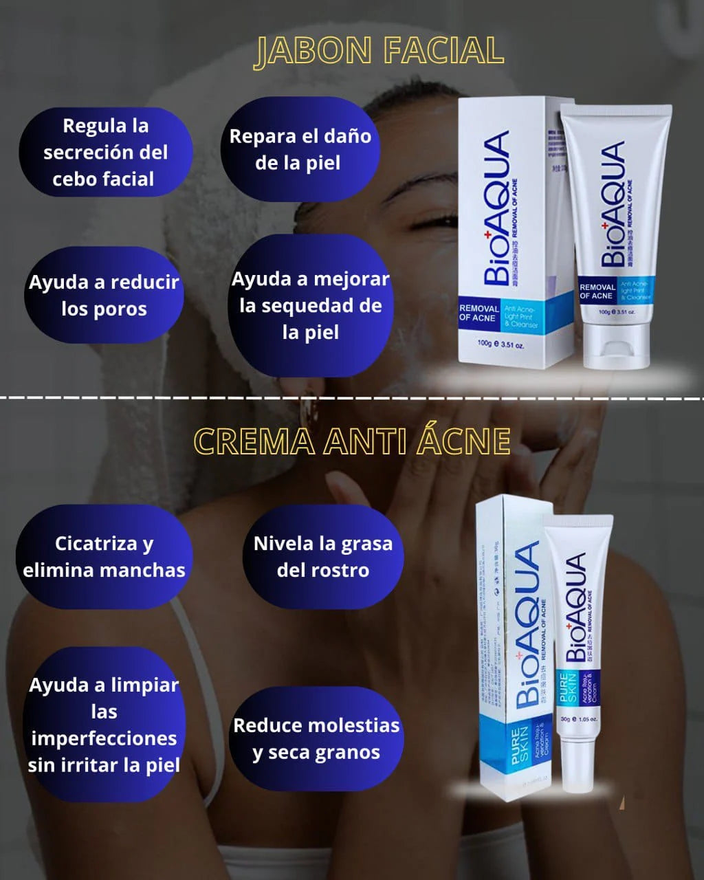 PACK ANTIACNE BIOAQUA